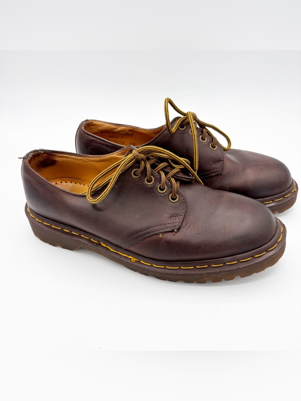 Dr. Martens 1561 Aztec Crazy Horse Oxfords